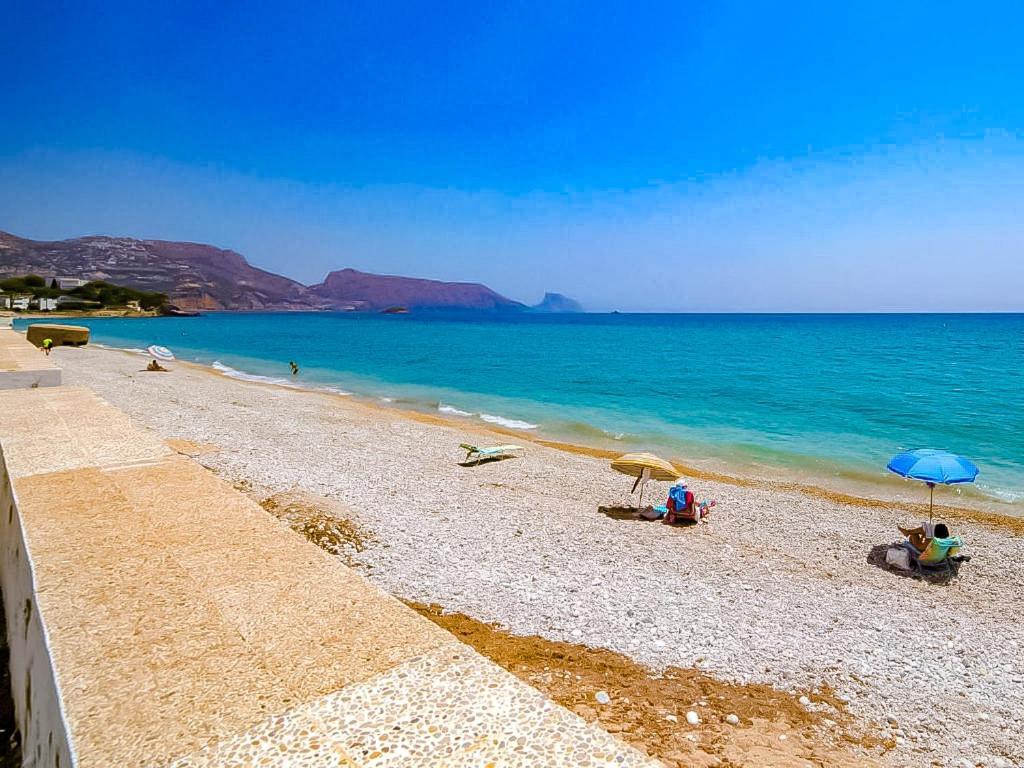Apartamento Primera Linea Con Acceso Privado A La Playa Альтеа Экстерьер фото